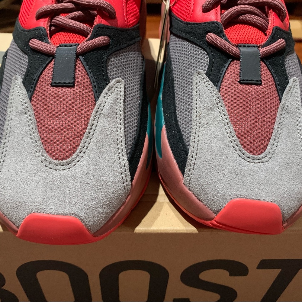 SOLD SOLD !! 2022 Adidas Yeezy Boost 700 Hi-Res Red, new with tags . Size 12. - Picture 6 of 13